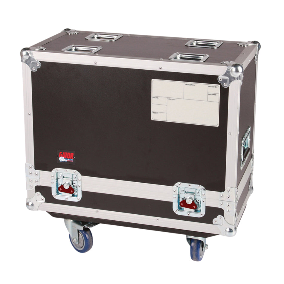 Gator Cases G-TOUR SPKR-212 Tour Style Transporter for (2) 12" speakers