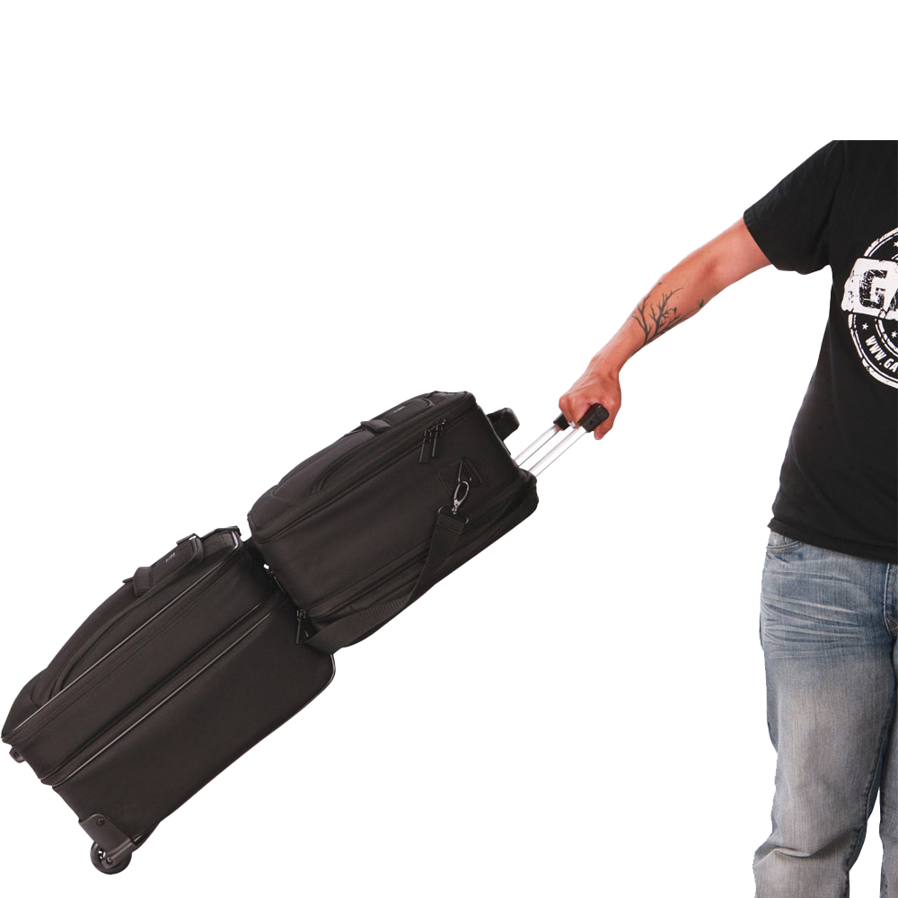 Gator Laptop & Projector Travel Case with Wheels for Casio XJ-560, XJ-A240, XJ-SC215-W Projectors