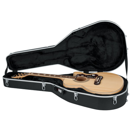 Gator Molded Case for Washburn WD10S12, WD10SCE, WD10SCE12, WD10SCEB, WD32SW Guitars