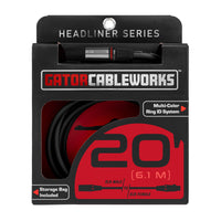 Gator CableWorks GCWH-XLR-20 Headliner 20-foot XLR Microphone Cable