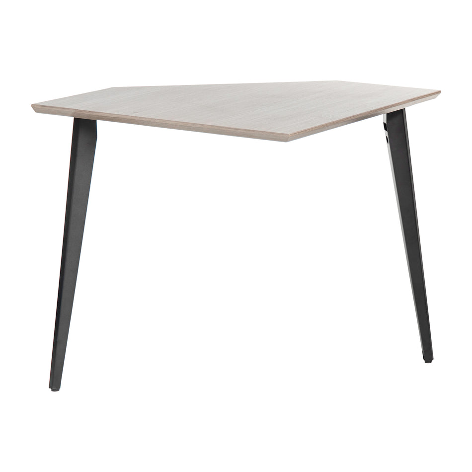 Gator Frameworks Elite Series Corner Desk Section, Driftwood Grey