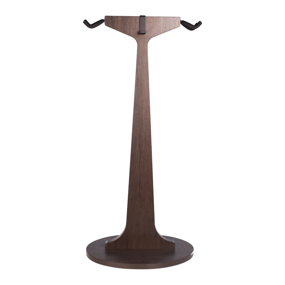 Gator Frameworks Elite Series Dual Hanging Guitar Stand, Dark Walnut Brown