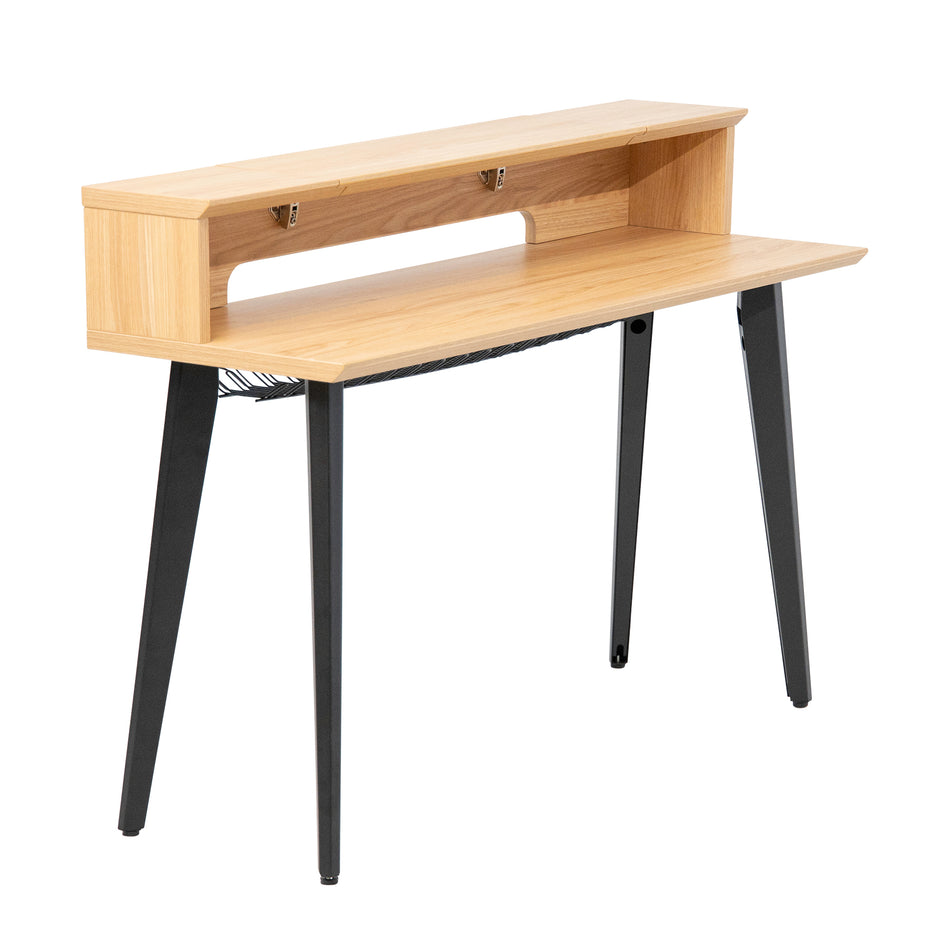 Gator Frameworks Elite Series 61-Note Keyboard Table, Natural Maple Matte