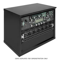 Gator Frameworks Elite Series 8U Desktop Studio Rack, Standard Black