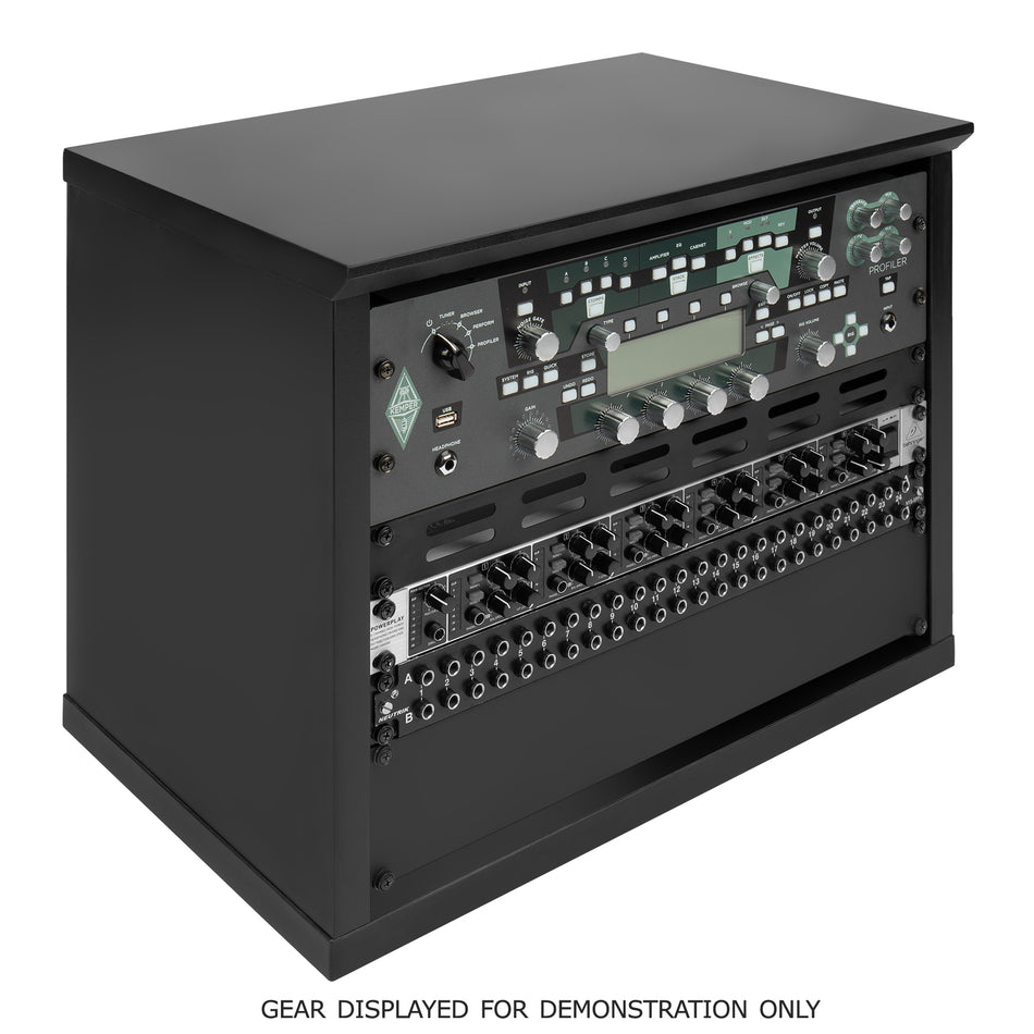 Gator Frameworks Elite Series 8U Desktop Studio Rack, Standard Black