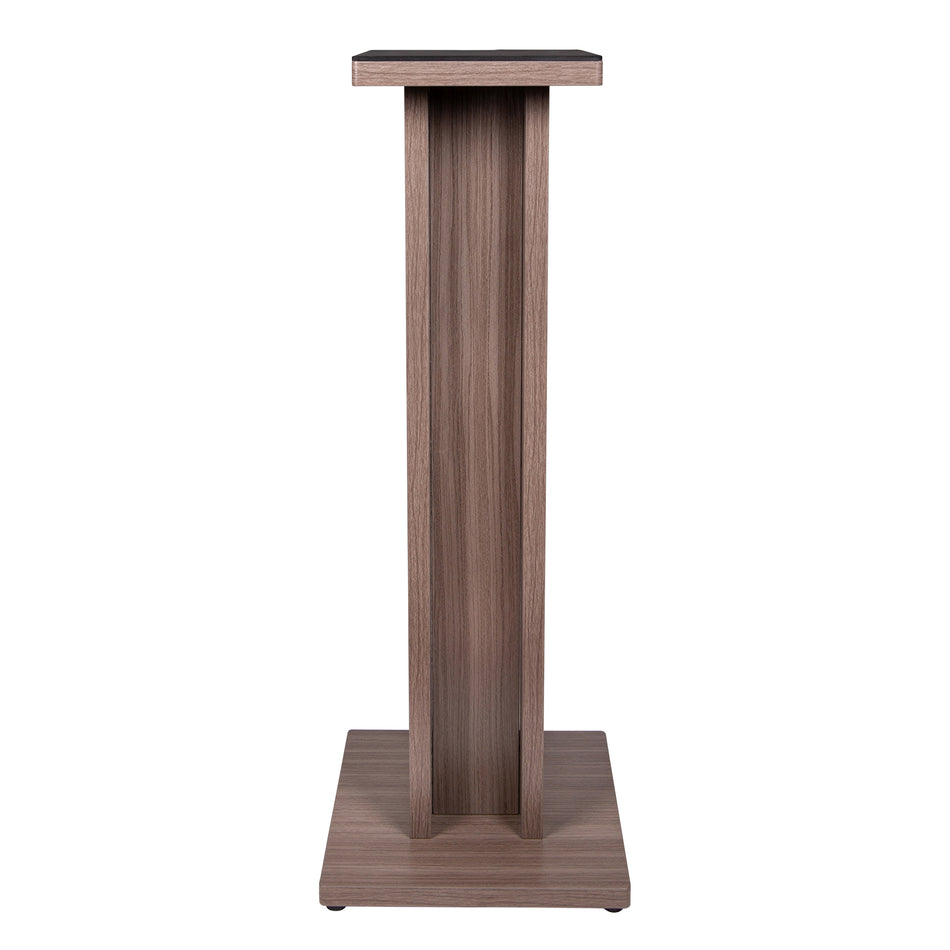 Gator Frameworks Elite Series Pair of Floor-Standing Studio Monitor Speaker Stands, Driftwood Grey