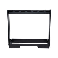 Gator Frameworks GFW-GTR-WD6RK-BLK Wooden Guitar Rack for Up to 6 Guitars, Black