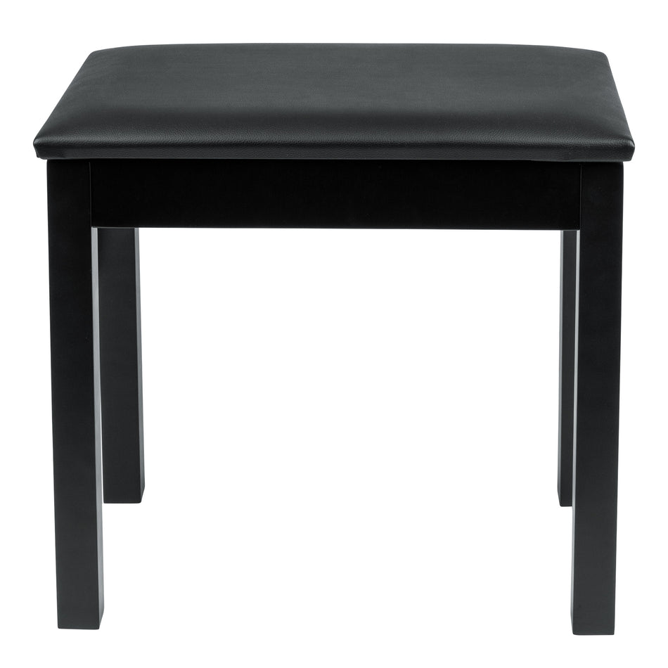 Gator Frameworks GFW-KEYBENCH-WDBKS Deluxe Wooden Piano Bench, Black