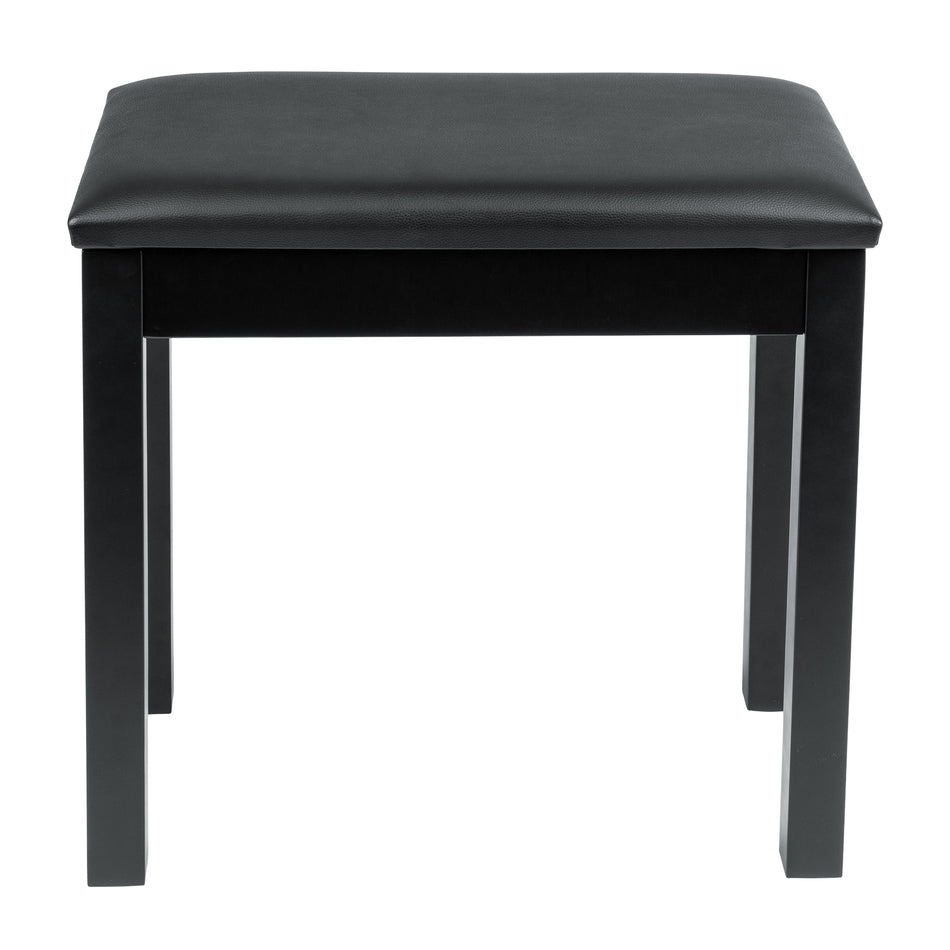 Gator Frameworks GFW-KEYBENCH-WDBK Traditional Wooden Piano Bench, Black