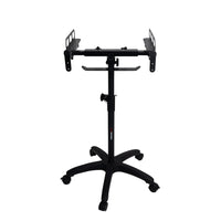 Gator Frameworks GFW-MIXERCART-0400 Height and Angled Adjustable Wheeled Mixer Stand