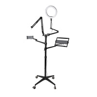 Gator Frameworks GFW-STREAMSTAND-W Content Creation Stand Wheeled Stand