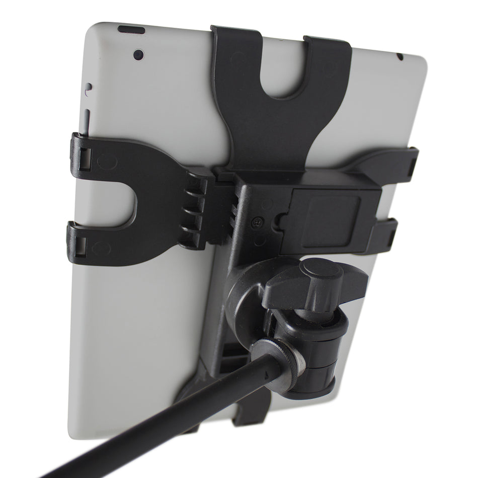 Gator Frameworks GFW-UTL-TBLTCLMP iPad Tablet Tray with Adjustable Clamp Mount