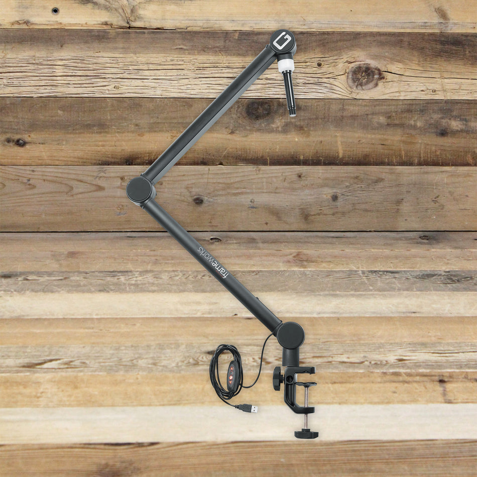 Gator Frameworks GFWMICBCBM4000  Professional Desktop Boom Arm