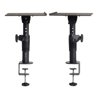 Gator Frameworks GFWSPKSTMNDSKCMP Clamp-On Studio Monitor Stand