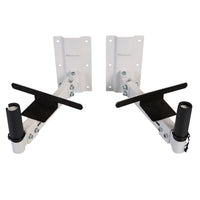 Gator Frameworks GFWSPKWM100W Pair of Wall Mount Speaker Stands, White