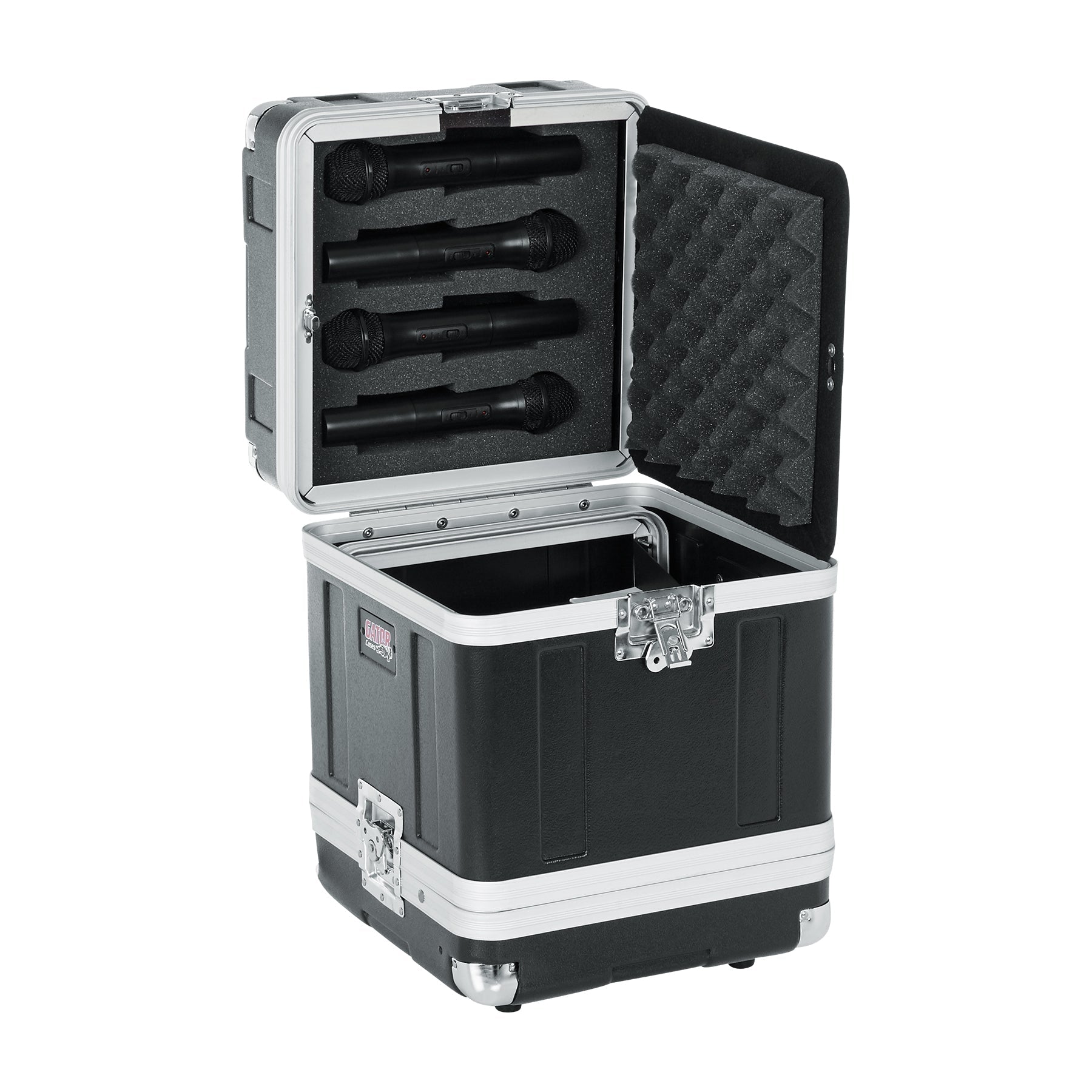 Gator 4-System Case for Shure P3T, P9T, PA411, PGX14, PGX24 Systems