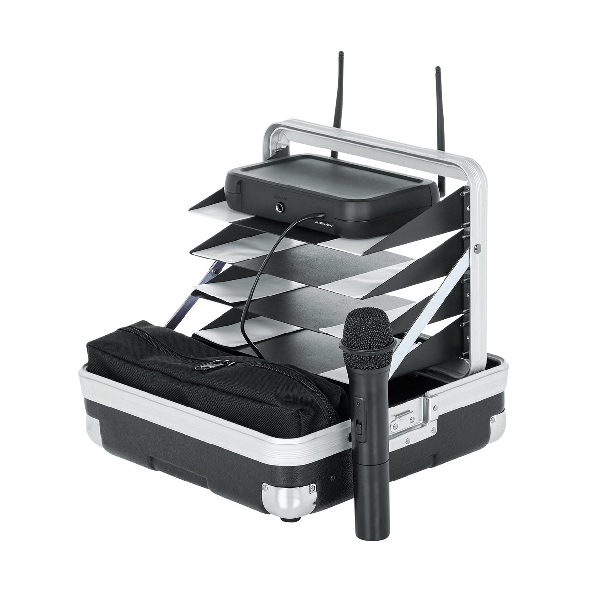 Gator 4-System Case for Sennheiser EM10, EW D1, EW100 G4 Systems