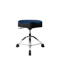 Gator Air Glide Drum Throne Saddle Seat - Blue