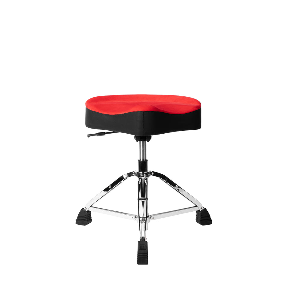 Gator Air Glide Drum Throne Saddle Seat- Red