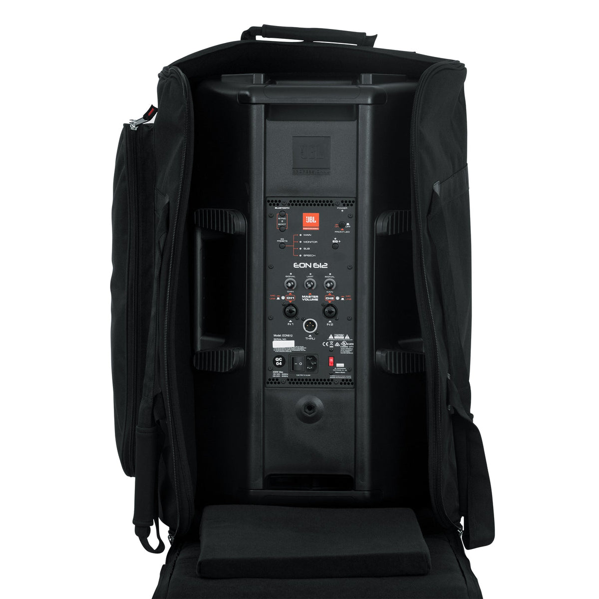 Gator Rolling Speaker Bag for Turbosound NuQ-12, NuQ-12DP, TSP122-AN