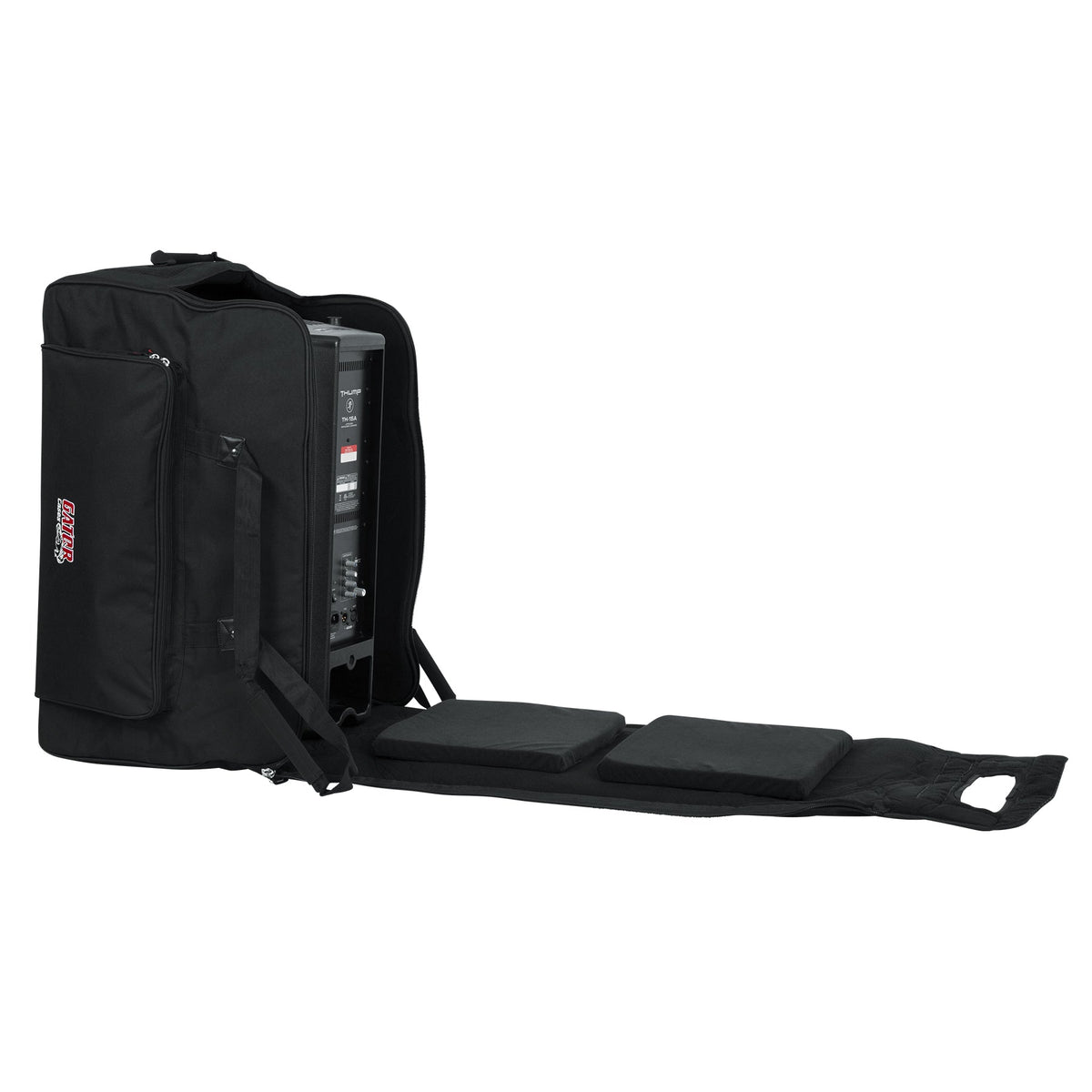 Gator Rolling Speaker Bag for Mackie Thrash 215, Thump15, Thump215, Thump215XT