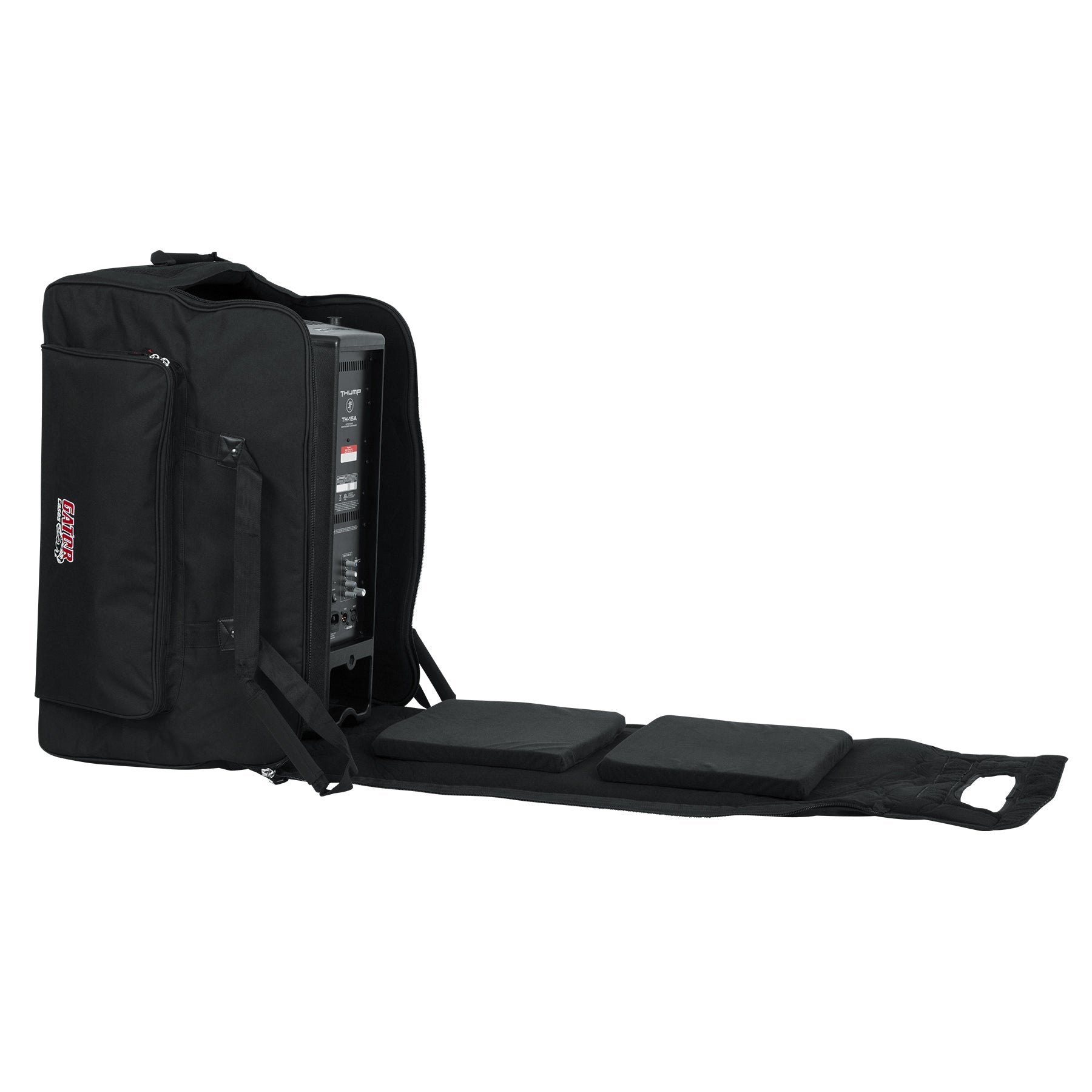 Gator Rolling Speaker Bag for Mackie Thrash 215, Thump15, Thump215, Thump215XT