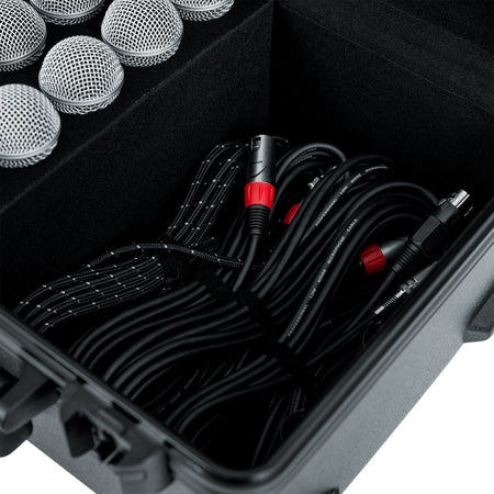 Gator 15 Mic Travel Case for Earthworks SR117, SR314