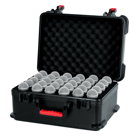 Gator 30 Mic Travel Case for Audio-Technica PRO61, ATR1300x, ATR1500x, AT2010