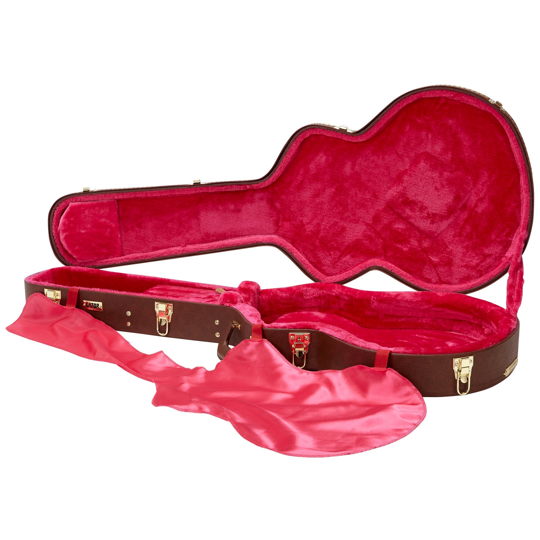 Gator Brown Case for Taylor 114CE, 214ce DLX, Academy 12E