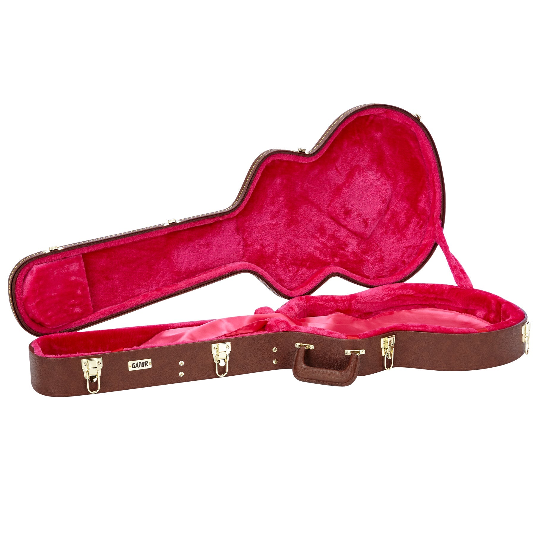 Gator Brown Case for D'Angelico 175, DC, SS