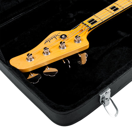 Gator Wood Case for Fender Vintage Modified Jazz Bass (4/5 String, Fretless)