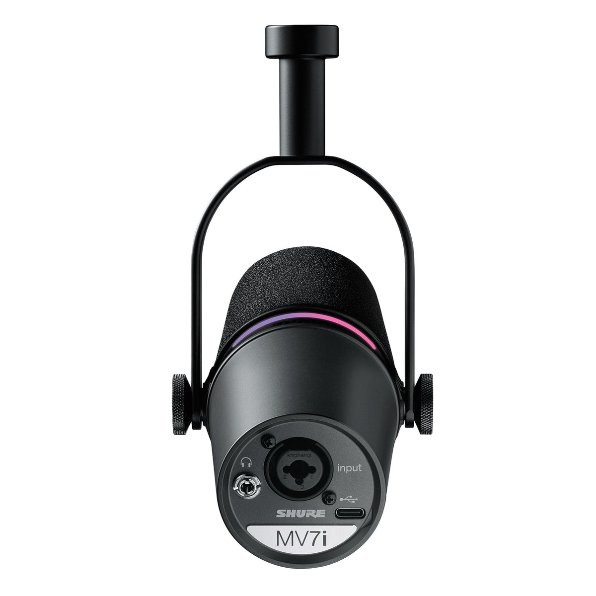 Shure MV7i Smart Microphone & Interface bundle with SM58 Microphone & XLR Cable