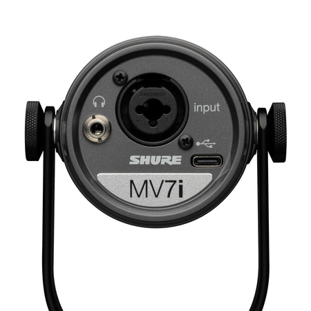 Shure MV7i Smart Microphone & Interface bundle with SM58 Microphone & XLR Cable