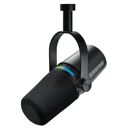 Shure MV7i Smart Microphone & Interface bundle with Warm Audio WA-MBA Boom Arm