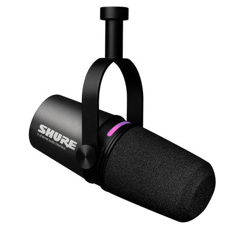 Shure MV7i Smart Microphone & Interface bundle with SM58 Microphone & XLR Cable