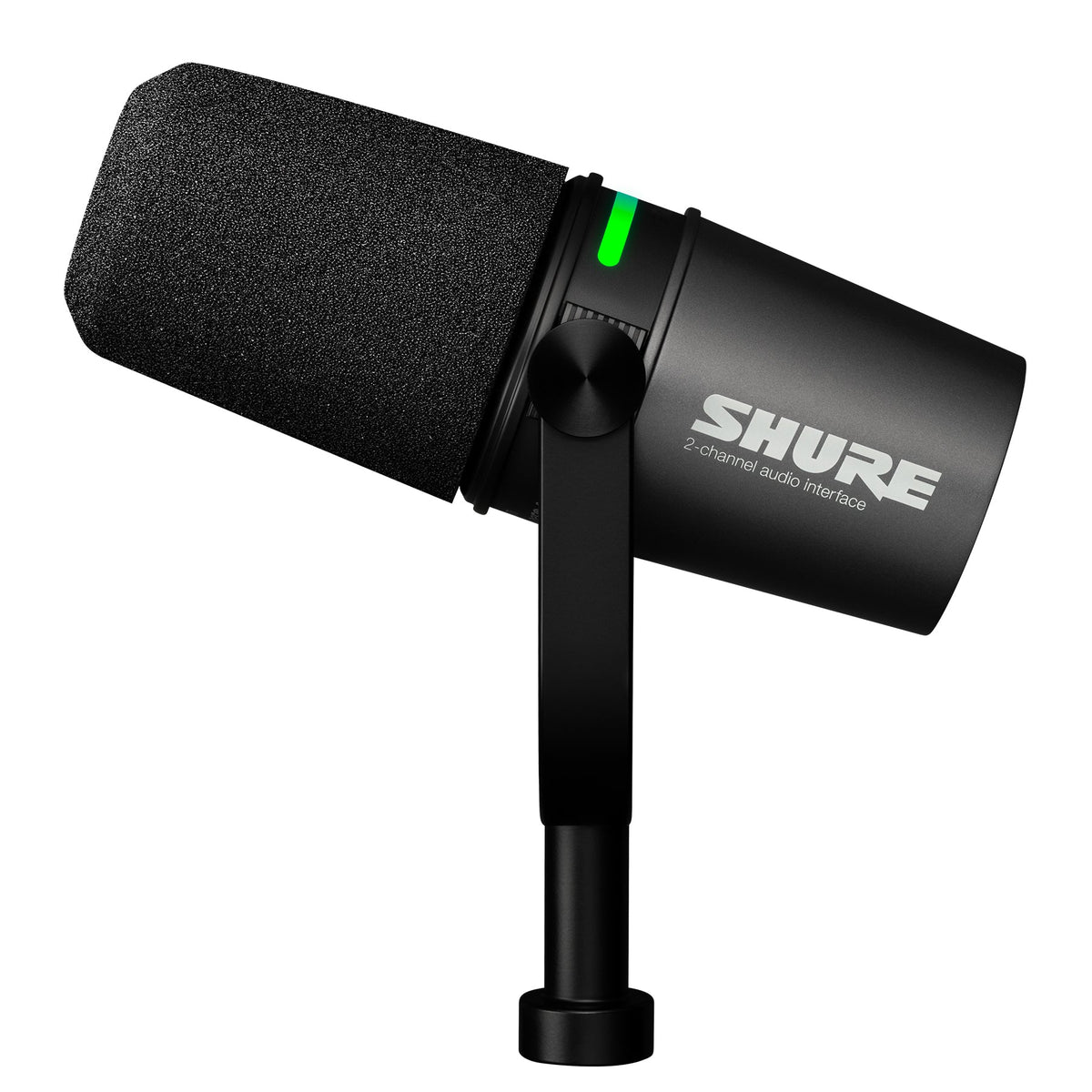 Shure MV7i Smart Microphone & Interface bundle with Samson SR350 Headphones