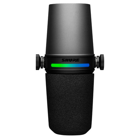 Shure MV7i Smart Microphone & Interface bundle with Samson SR350 Headphones