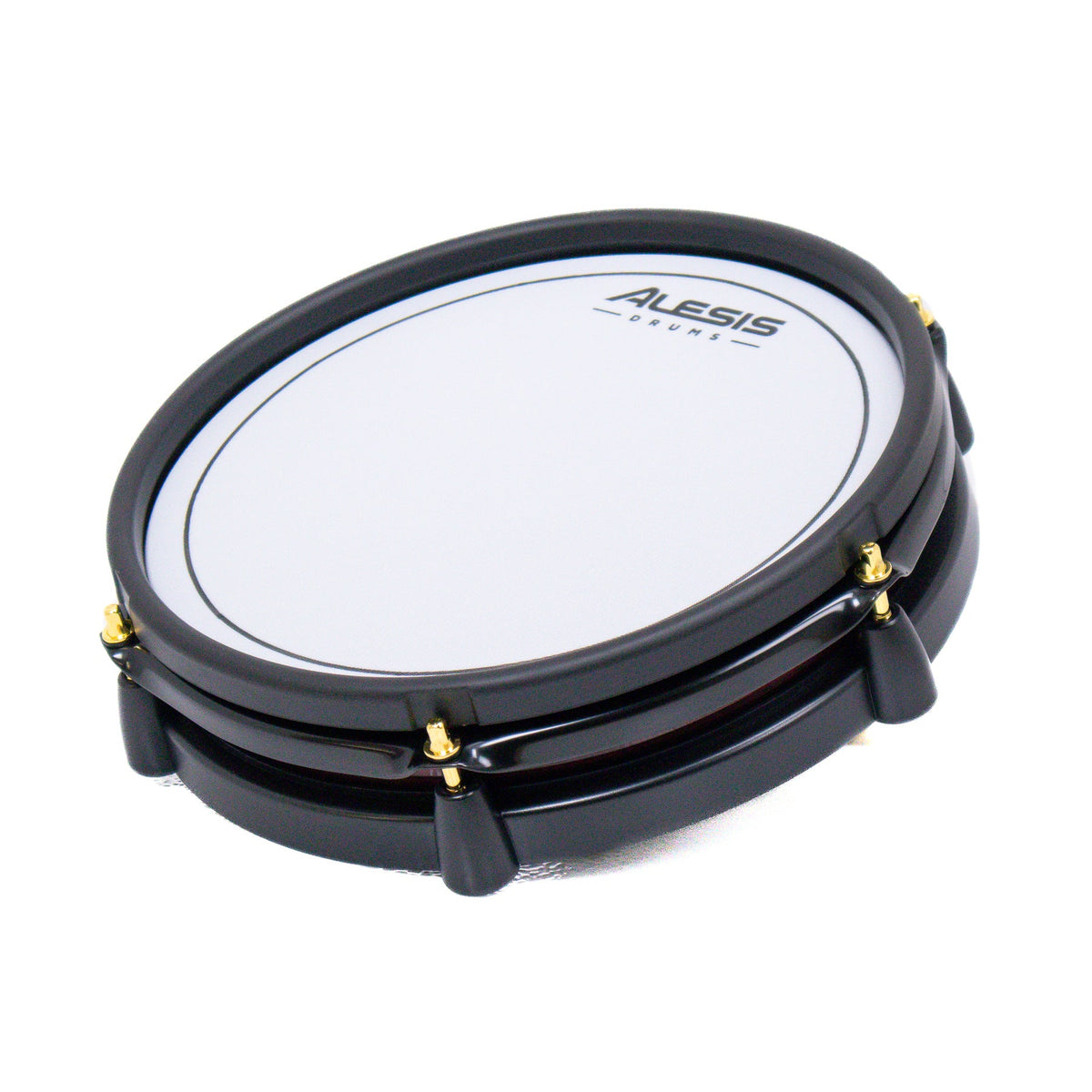 Alesis 10" Dual-Zone White/Red Mesh Drum Pad for Crimson II, Crimson II SE, Crimson Mesh