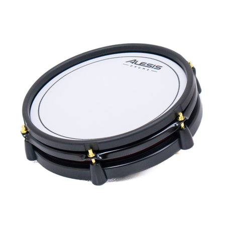 Alesis 10" Dual-Zone White/Red Mesh Drum Pad for DM10 X, DM10 X Mesh, Strata Prime
