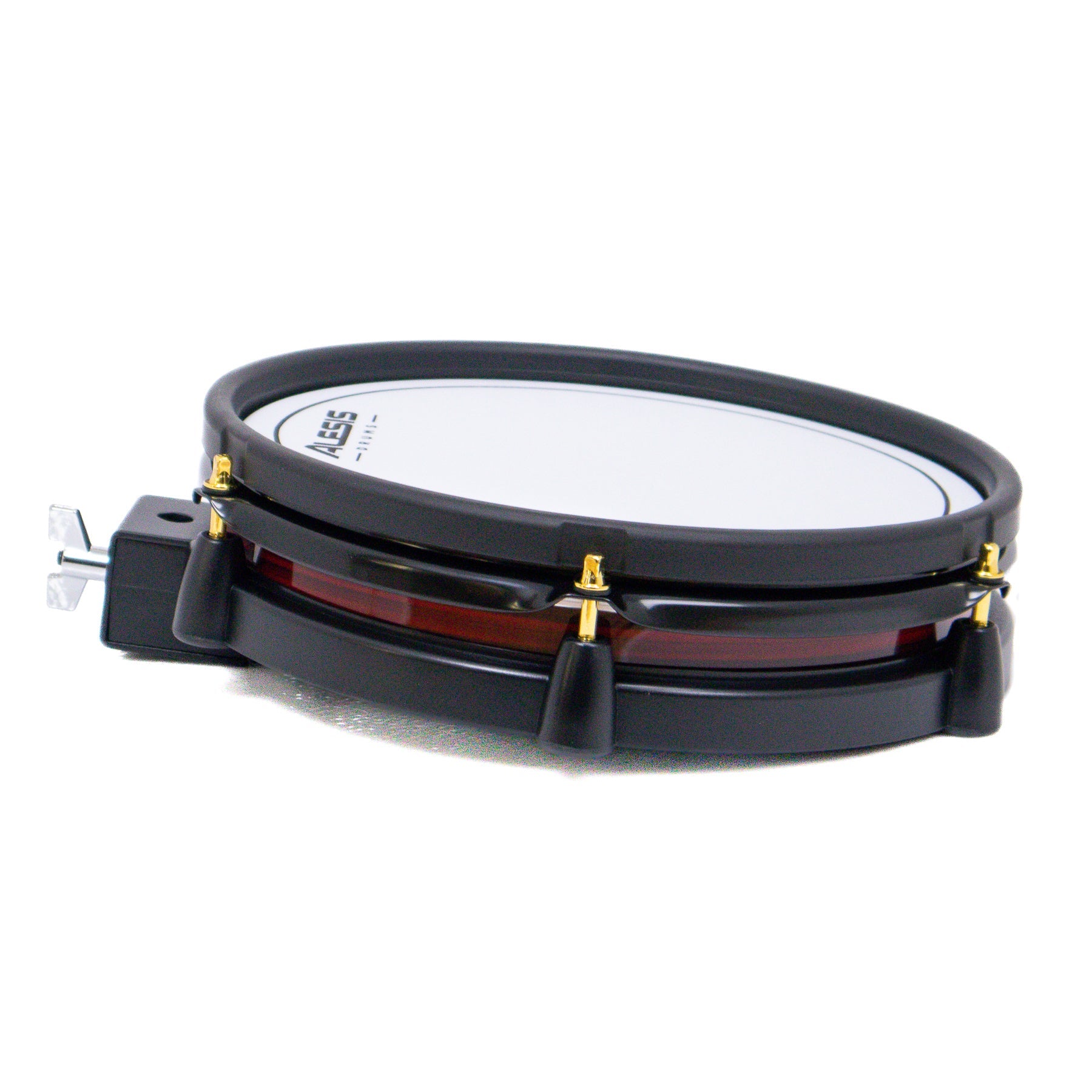 Alesis 10" Dual-Zone White/Red Mesh Drum Pad for Crimson II, Crimson II SE, Crimson Mesh