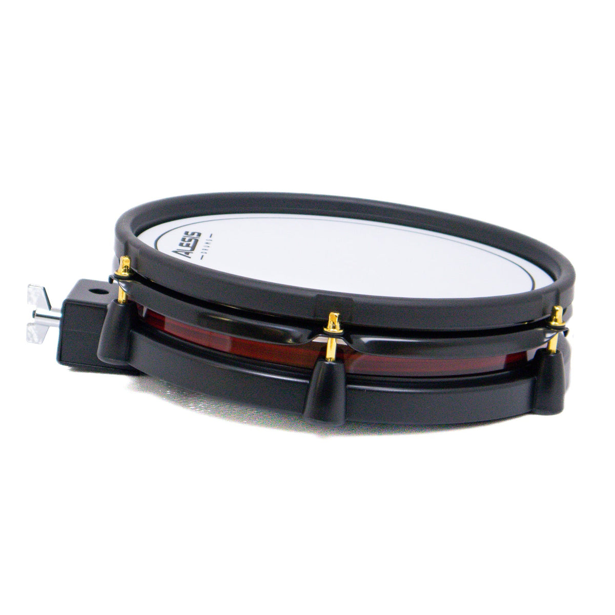 Alesis 10" Dual-Zone White/Red Mesh Drum Pad for DM10 X, DM10 X Mesh, Strata Prime