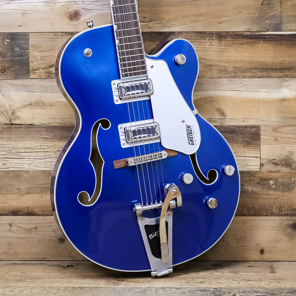Gretsch G5420T Electromatic Classic Hollow Body Electric Guitar Azure Pixel Pro Audio
