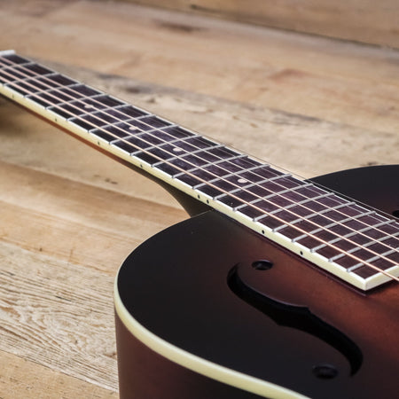 Open Box Gretsch G9220 Bobtail Round-Neck Acoustic-Electric Resonator Guitar, 2-Color Sunburst