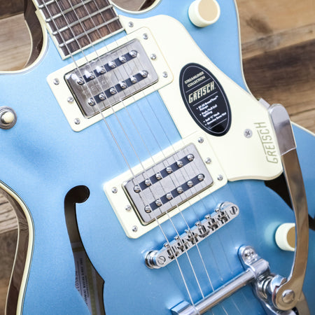 Open Box Gretsch G2655T Streamliner Center Block Jr. with Bigsby, Arctic Blue