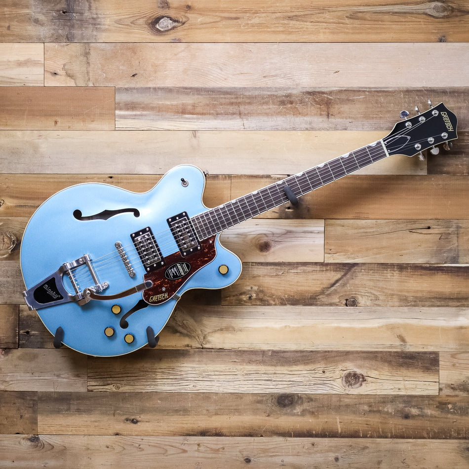 Open Box Gretsch G2622T Streamliner Center Block with Bigsby, Broad’Tron BT-3S Pickups, Arctic Blue