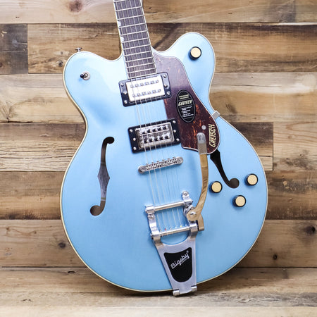 Open Box Gretsch G2622T Streamliner Center Block with Bigsby, Broad’Tron BT-3S Pickups, Arctic Blue
