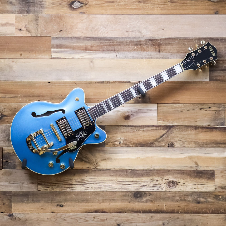 Open Box Gretsch G2655TG Streamliner Center Block Jr. Double-Cut with Bigsby LTD, Riviera Blue