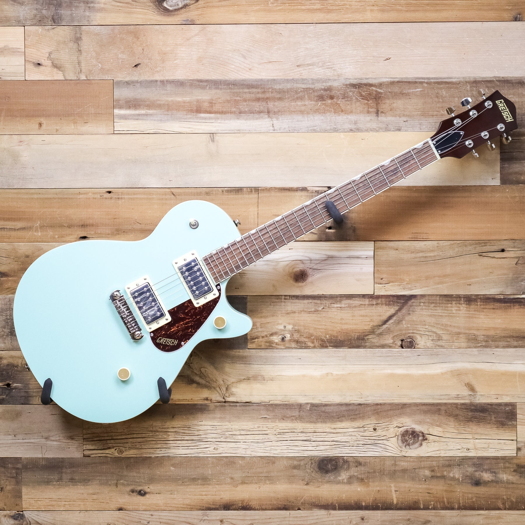 Open Box Gretsch Streamliner Jet Club Single-Cut Solid Body with Wraparound, Mint Metallic