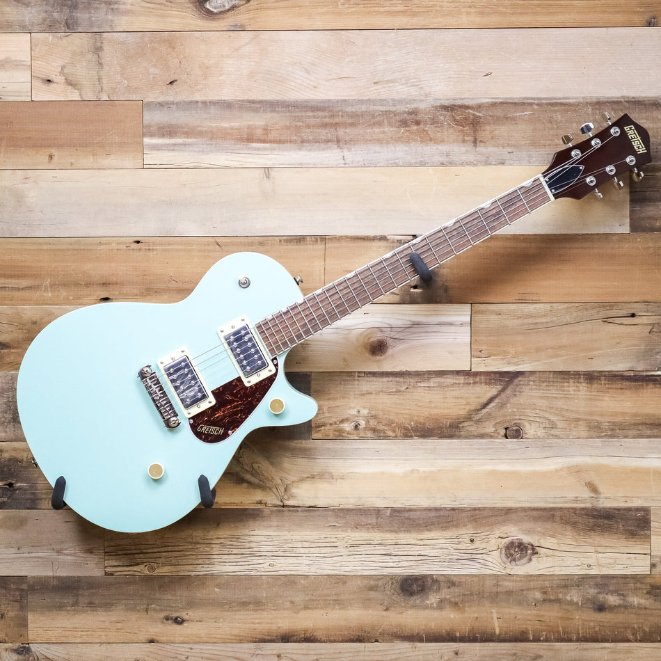 Open Box Gretsch Streamliner Jet Club Single-Cut Solid Body with Wraparound, Mint Metallic