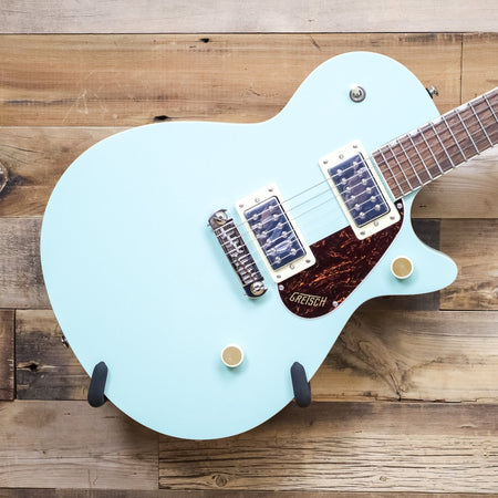 Open Box Gretsch Streamliner Jet Club Single-Cut Solid Body with Wraparound, Mint Metallic